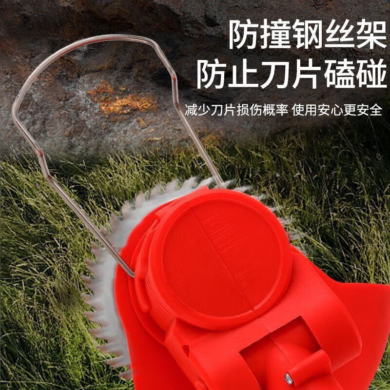 Imported electric lawn mower, multi-functional, long-lasting, high-power, small household rechargeable weeding artifact, the first choice for land reclamation 15988888H, two batteries and one charger, imported high-power lithium-ion lawn mower