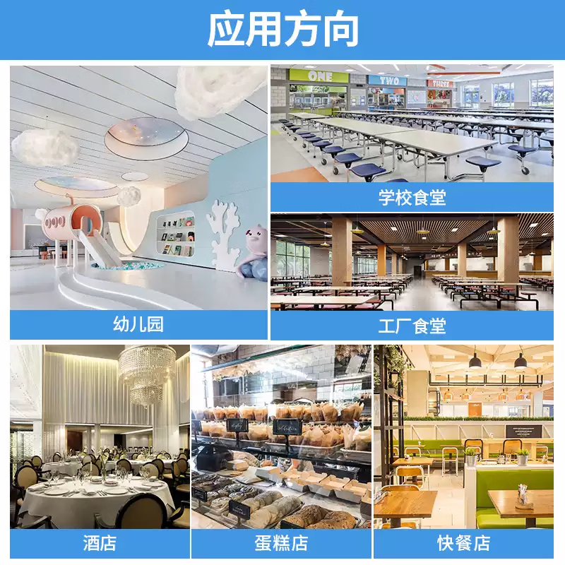 Zhaoshen sample retention label with grams, food food sample retention label, kindergarten canteen sampling label, single side, three meals, removable glue 5*4cm*1000 sheets, Jingpei