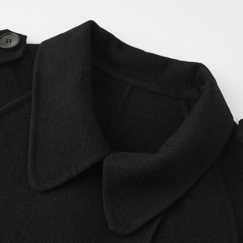 FivePlus women's woolen coat thickened mid-length double-sided woolen coat autumn and winter 2025 high-end Korean style coat for women