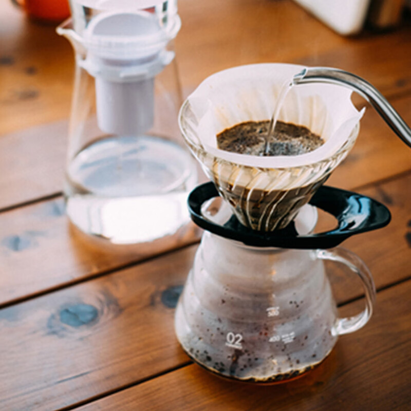 HARIOV60 heat-resistant glass filter bowl 01