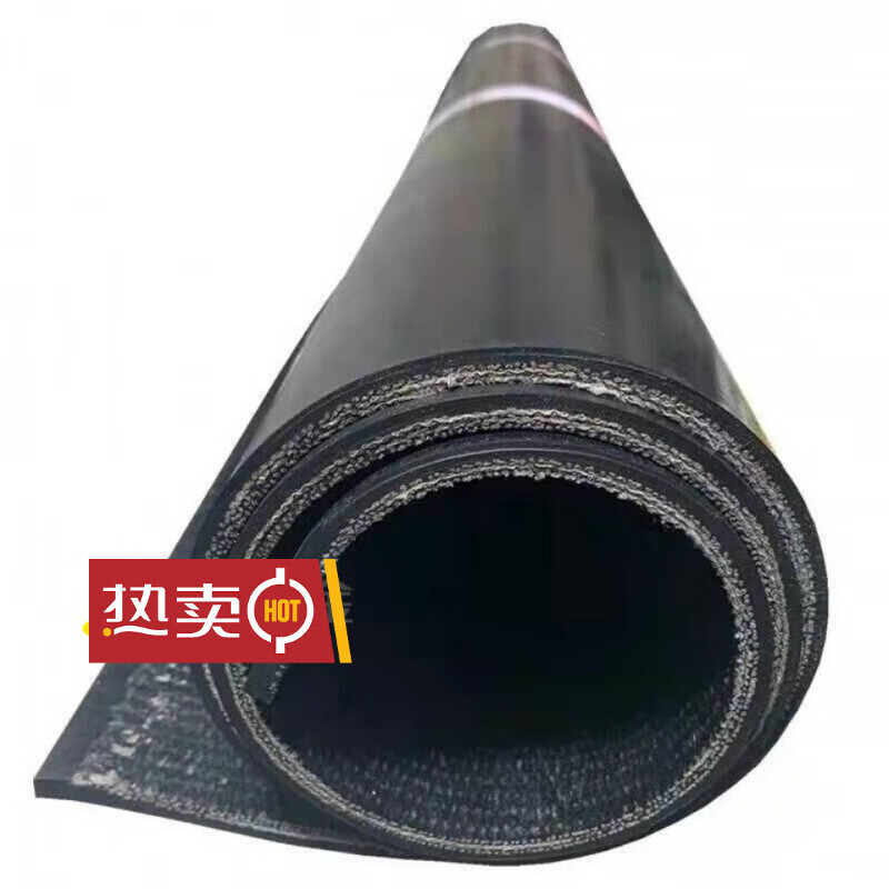 Yonghuan rubber sheet paving the bottom of the car Dongfeng carriage conveyor belt rubber rubber foot pads non-slip wear-resistant insulating floor mat 3.5 1 meter long customized 1.8 meters wide (5 mm thick two-layer sandwich line) customized