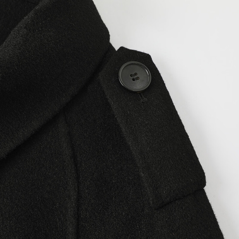 FivePlus women's woolen coat thickened mid-length double-sided woolen coat autumn and winter 2025 high-end Korean style coat for women