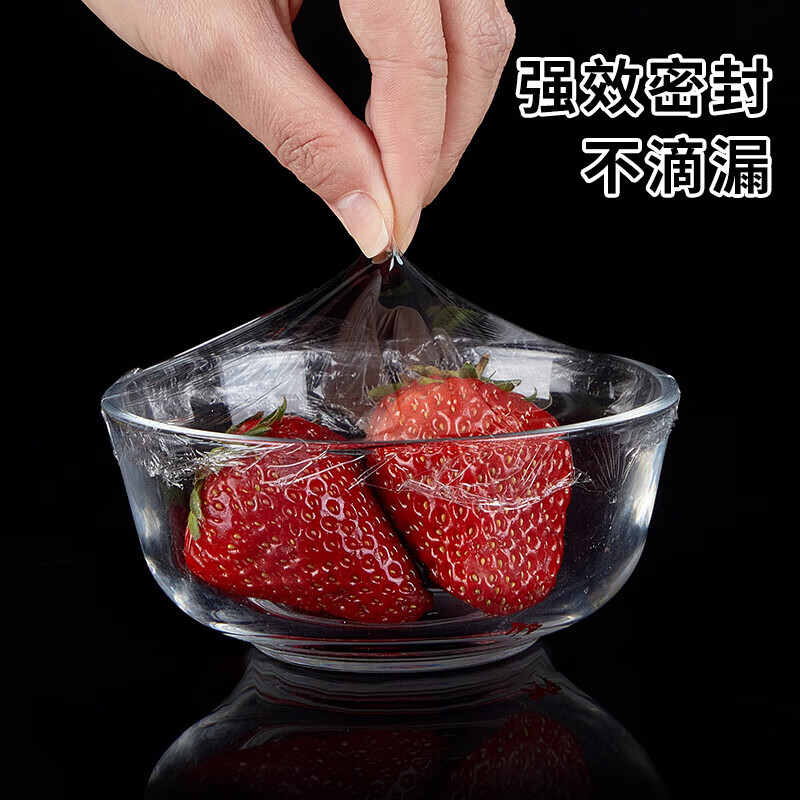 Youao cling film extra large roll 100M*45CM food grade PVC commercial fresh food supermarket hotel large winding packaging film