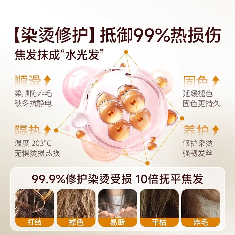 L UODAIS Moroccan Hair Care Essential Oil Spray for Women with Dry and Frizzy Hair Long-lasting Fragrance Repair Damaged Hair 100ml