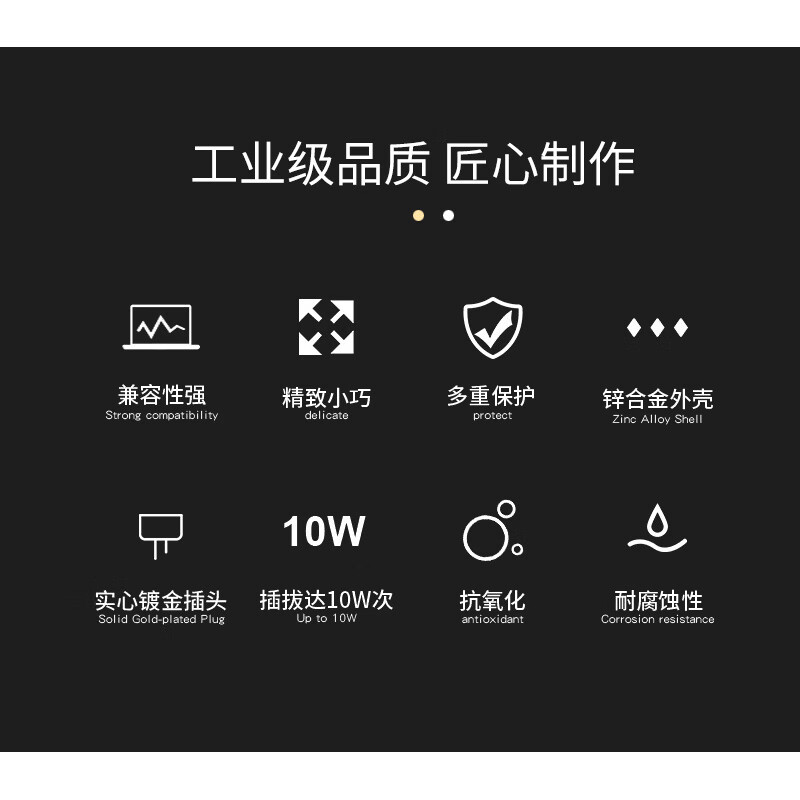 DB9 welding long screw metal shell RS232/485 DB9 serial port COM adapter cable male and female connector gold-plated long screw metal shell + solid needle gold-plated female connector