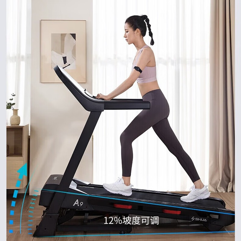 Shuhua (SHUA) A9 treadmill home gym foldable climbing walking machine indoor sports shock absorption SH-T9119P-H2