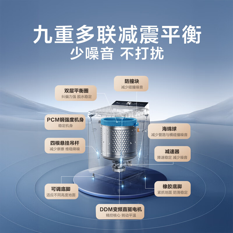 LittleSwan pulsator washing machine fully automatic household 12KG large capacity flat screen water magic cube anti-winding ultra-fine bubble cleaner TB12U2 trade-in national subsidy JD.com self-operated