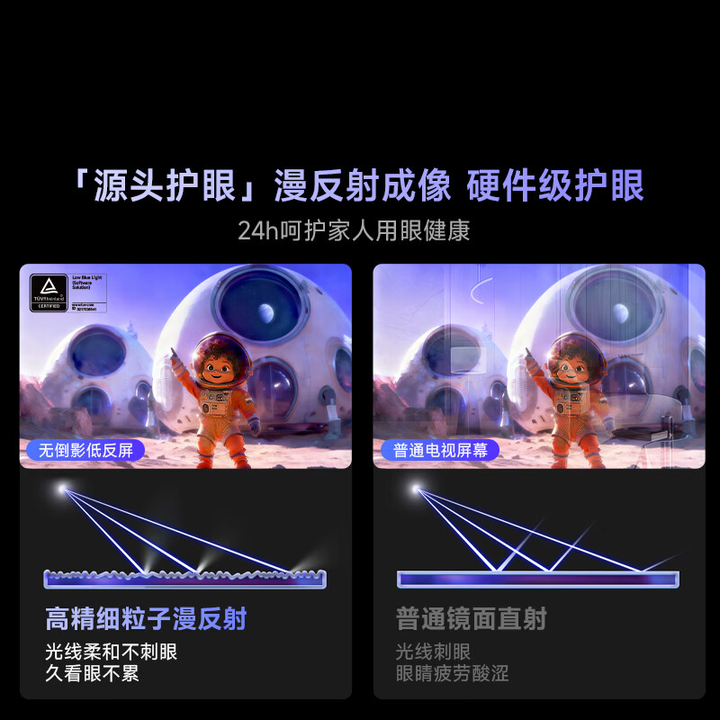 Vidda R Pro 55-inch Hisense TV 144Hz high brush anti-reflective low-reflection screen trade-in game LCD TV 55VR1S-PRO