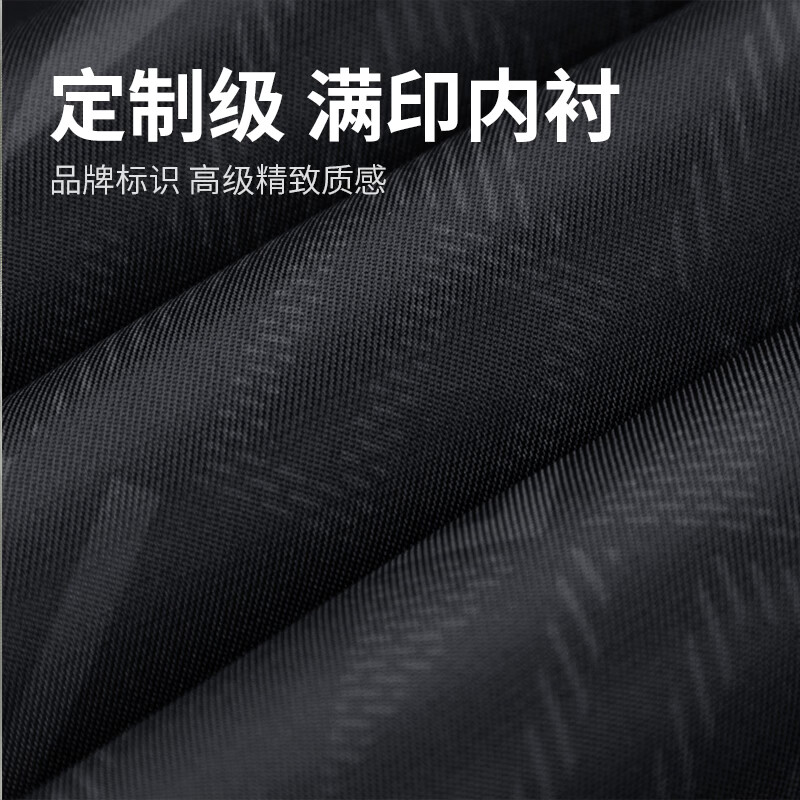 Septwolves non-deformable jacket men's fashion baseball collar jacquard men's jacket black L