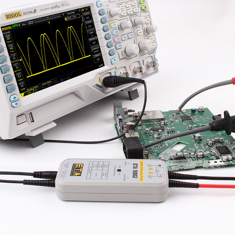 Sanqihu ETA5002 oscilloscope high voltage differential monitor 1300V isolation monitor voltage sensor high precision ETA5010D (100M+AC/DC 7000