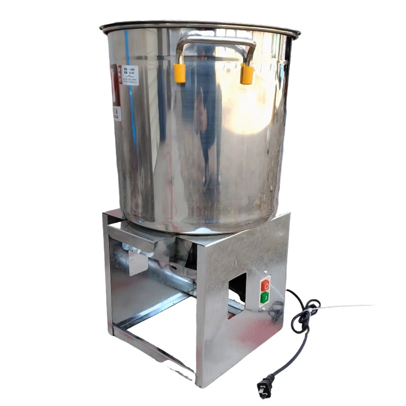 Stainless steel vegetable shredder, household breeding vegetable chopping machine, feeding chickens, ducks and geese, vegetable and fruit chopper, feed grinder, large version, 1800W copper core motor, thickened stainless steel + 8 knives