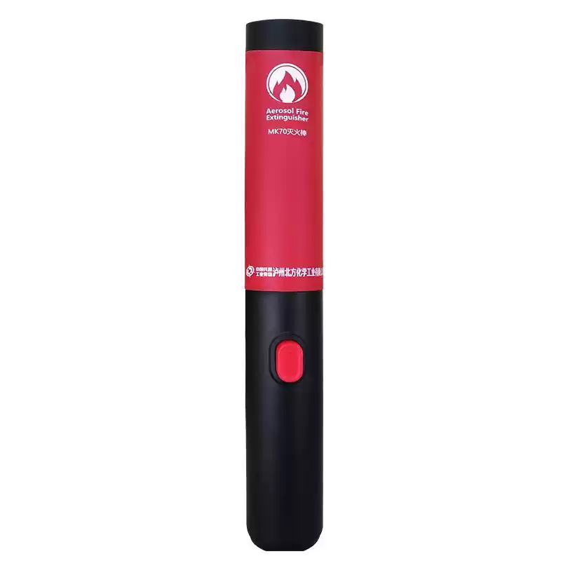 Explosion-proof vehicle-mounted portable aerosol fire extinguishing stick environmentally friendly household hotel hotel annual inspection fire extinguisher production date October 2024 MK70