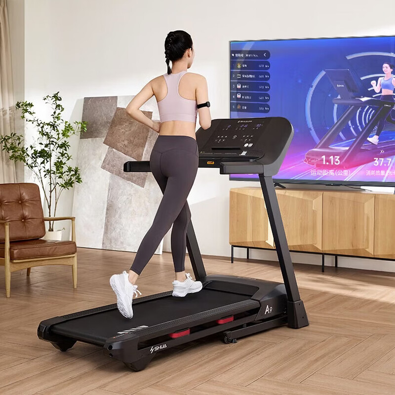Shuhua (SHUA) A9 treadmill home gym foldable climbing walking machine indoor sports shock absorption SH-T9119P-H2