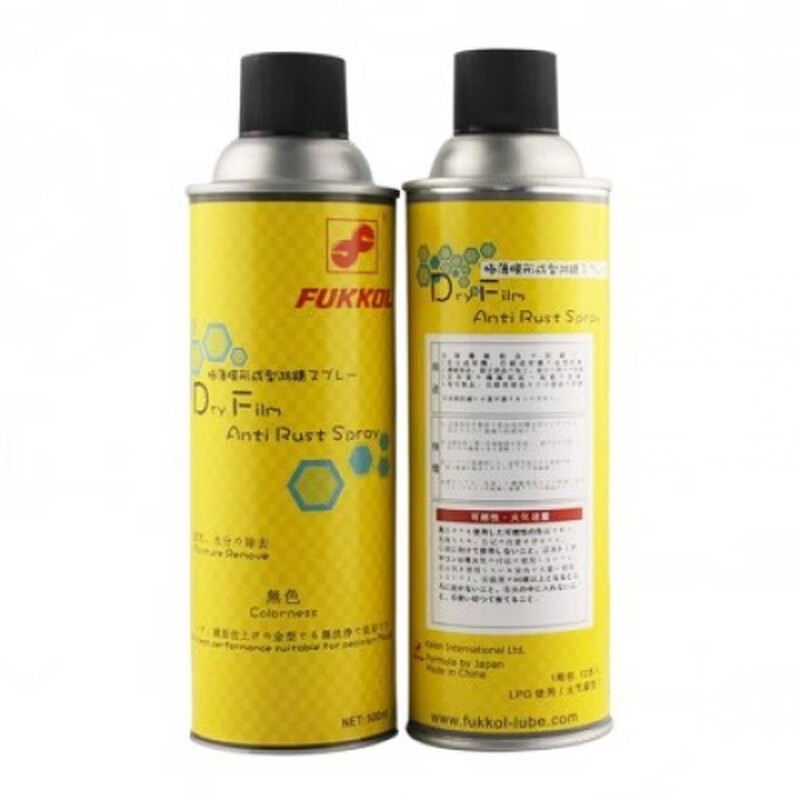 Japan's Fugao FUKKOL F-class anti-rust agent cosmetics and pharmaceuticals mold machinery gear anti-rust oil mold gasification type anti-rust agent_500ML_transparent color