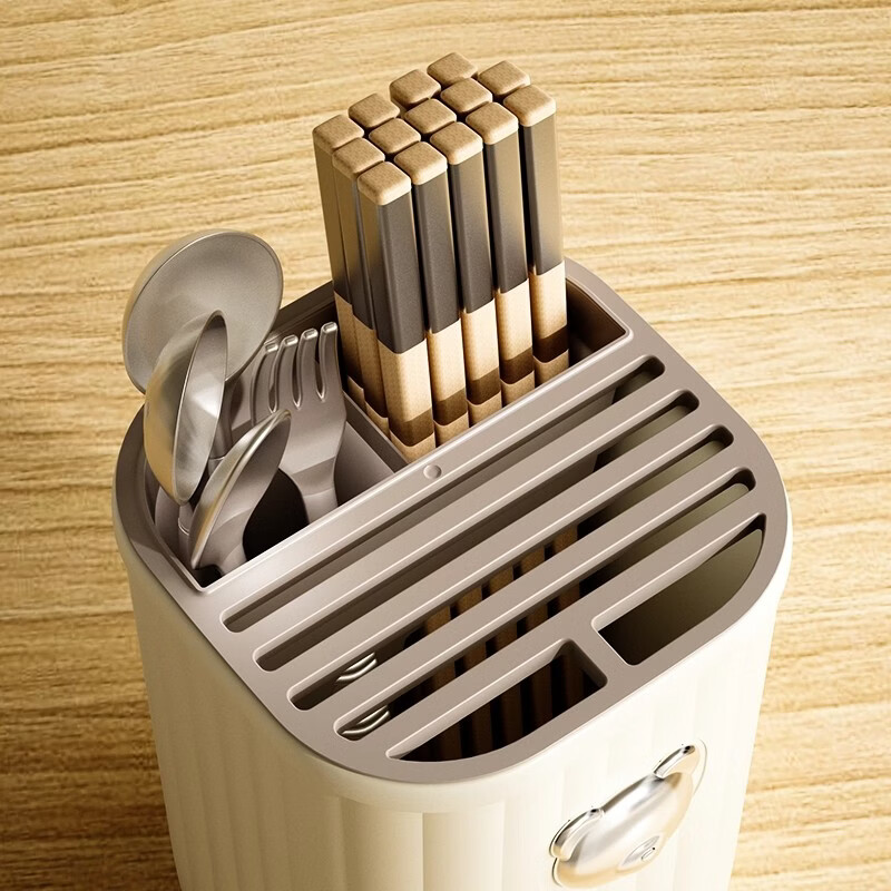 Added kitchen knife holder storage rack countertop multi-functional chopstick barrel knife integrated storage box household kitchen knife rack