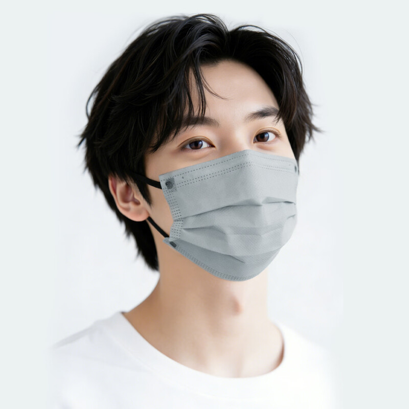 Runmi Bio's new disposable medical surgical mask sterilization grade high-value independent packaging blue ash/50 pieces