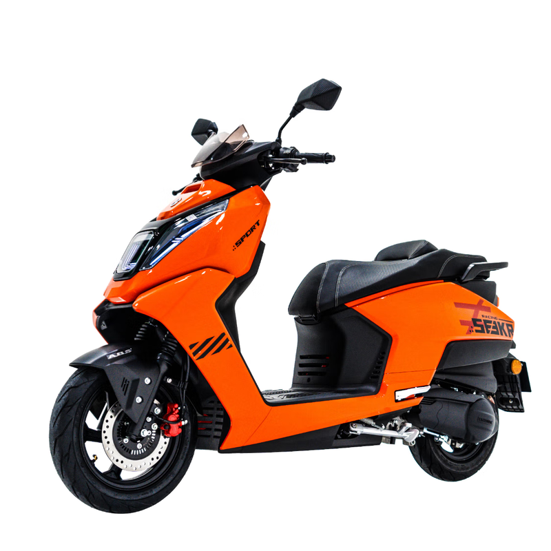 Breaking machine core 150 new product debut fuel scooter ABS smart new fuel-saving commuting orange