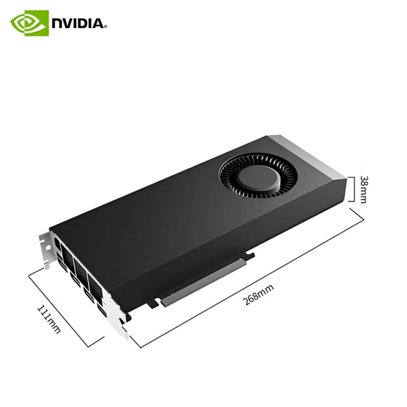 NVIDIA RTX4060Ti 16G Turbo Edition AI deep learning large model professional graphics server adapted for high-performance graphics industrial packaging