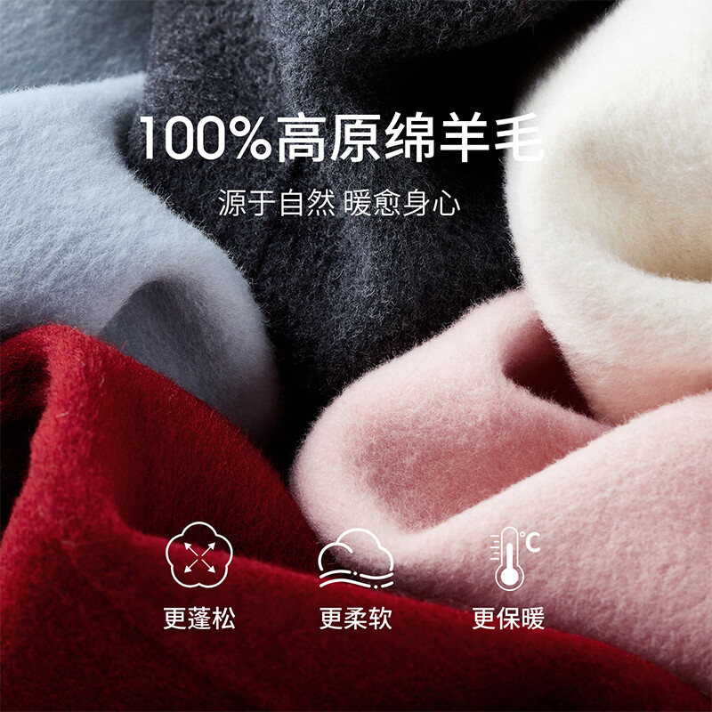 Shandubila 100% wool warm woolen coat for women winter tailored suit collar mid-length coat small commuter coat