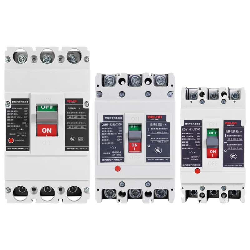 Series molded case circuit breaker 16A 4p