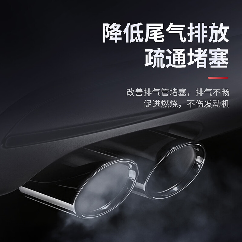 Carservant platinum two-in-one three-way catalytic cleaner deep cleaning carbon deposits fuel treasure gasoline additive 4 bottles