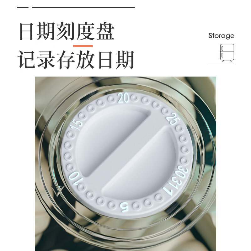 DAVICHI dumpling freezing box dumpling box special food grade drawer type dumpling wonton refrigerator storage box buns cold drawer type dumpling box 2 pack (including breathable blocking plug/time scale)