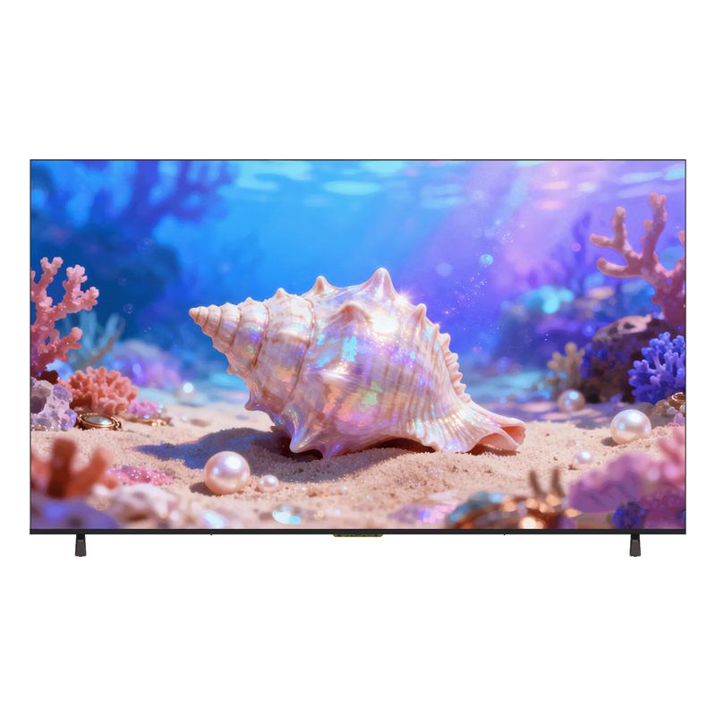 Haier TV 75-inch smart voice, triple eye protection, large memory, full channel 165HZ high brush, true 4K ultra-high definition quality, black full-screen flat-panel smart screen TV 75-inch, 64G large memory | New product launch | First-class energy efficiency