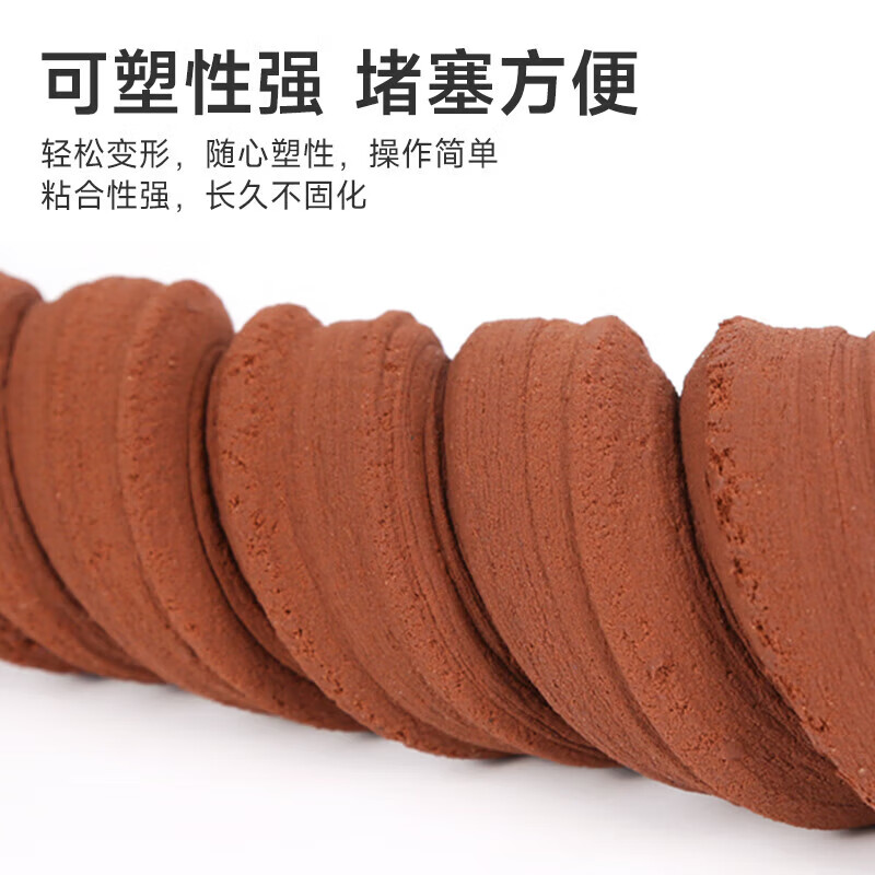 JIANGUAN 2KG organic fireproof mud sealing leakage 2kg air conditioning hole sealing high temperature resistant power bridge cable flame retardant material