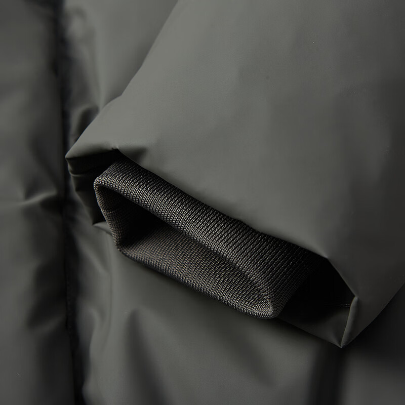 NASA MARVEL down jacket men's winter outdoor sports and leisure all-match windproof and warm stand-up collar jacket dark gray XL