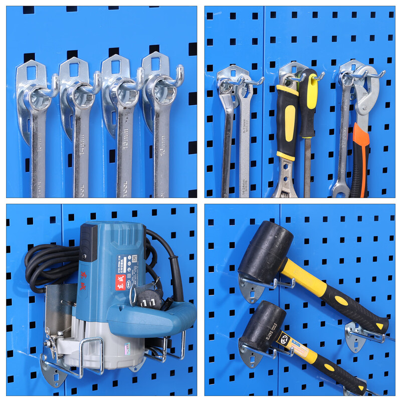 Chitu stainless steel single straight hook double oblique hook hole plate tool display rack hanging plate multi-functional hole plate hook stainless steel single straight 50mm