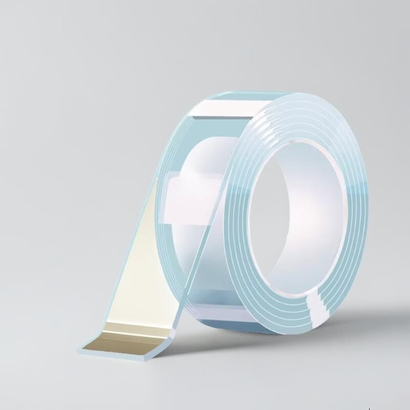 Nano-double-sided tape, high viscosity, strong double-sided wall sticker, super waterproof car adhesive patch, traceless transparent tape, magic patch, nano-mesh double-sided tape, non-marking adhesive tape, 2 cm wide * 1 meter long, 0.5mm thick