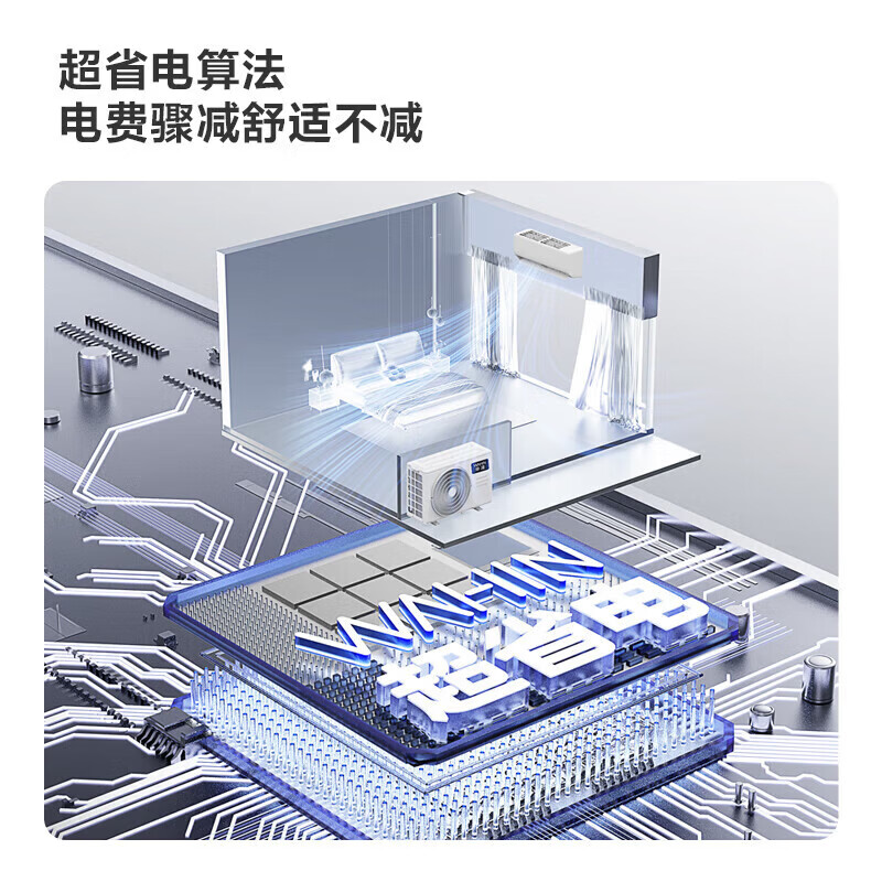 Midea air conditioner hang-up 1.5 hp cool power saving/Hualing first-class energy efficiency cooling and heating frequency conversion saves 40% power air conditioner self-cleaning large 1.5 hp first-class energy efficiency cooling and heating frequency conversion Midea Hualing series