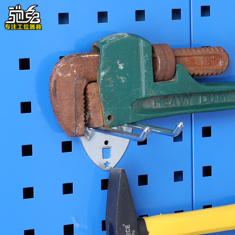 Chitu stainless steel single straight hook double oblique hook hole plate tool display rack hanging plate multi-functional hole plate hook stainless steel single straight 50mm