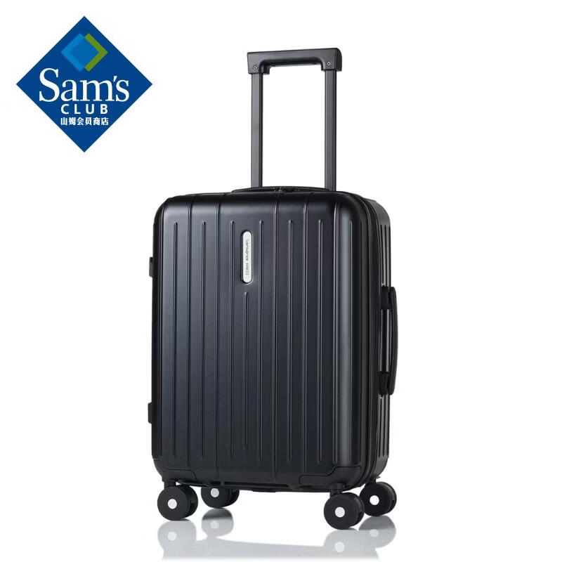 Samsonite four-wheel trolley case 55/20 black black