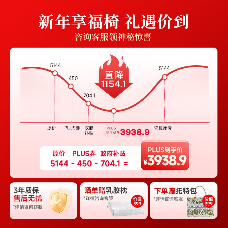 CHEERS household full-body automatic massage chair small rocking chair Jingdong self-operated subsidy small for parents and elders birthday gift M2050MAX pine cone brown-spot flash