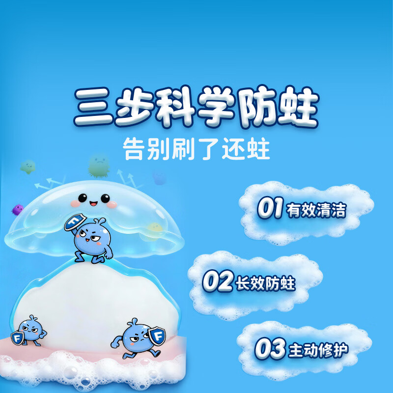 Oral-B children's toothpaste containing fluoride and anti-moth for 2-12 years old Stitch Strawberry Flavor 55g Jingdong self-operated