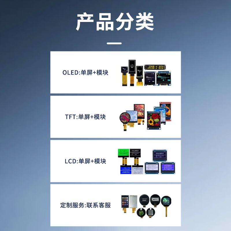 Renrun OLED monochrome LCD development board small screen 128*64 display module SSD1312 0.77 inch welding 14P 2 pieces RR-OLDE0772