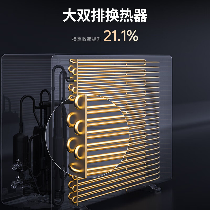 Haier Air Conditioner produces Commander 3 HP, a new first-class energy-efficient living room vertical cabinet unit, household energy-saving inverter heating and cooling air conditioner, super power-saving Air 3 HP, 26-year-old new product, power-saving machine + powerful heating and cooling