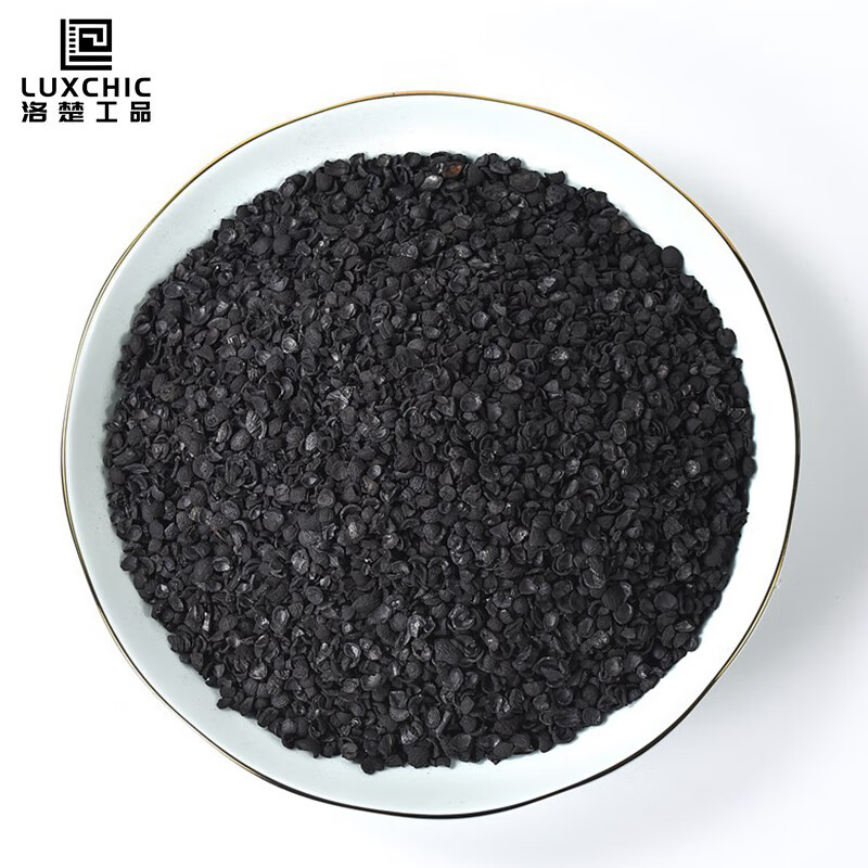 Luxchic 25kg coconut shell activated carbon 800 iodine value industrial coconut shell activated carbon waste gas treatment water filtration carbon food grade fruit shell carbon water purification and deodorization granular carbon