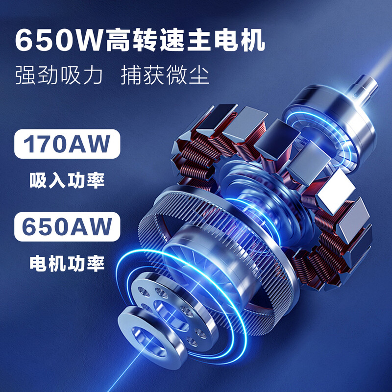 SUPOR Vacuum Cleaner Price Guaranteed 618 Home Wired Handheld Push Rod Carpet Dual-Purpose High Suction High Power Visual Dust Cup Pet Whole House Cleaning V80 Holiday Gift