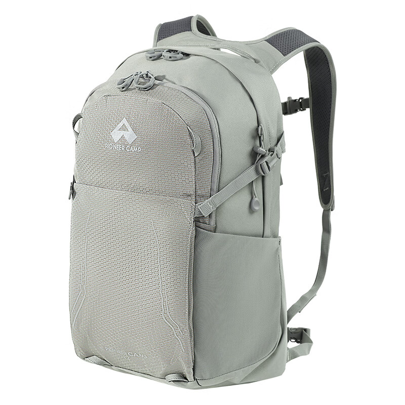 Trailblazer Mountaineering Bag Outdoor Sports Lightweight Backpack Cordura Wear-Resistant Breathable Large Capacity 22L Travel Hiking Backpack Rock Gray