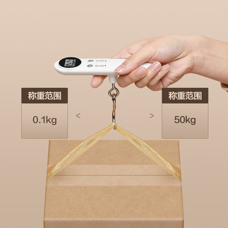 Xiangshan Electronic Portable Scale Luggage Scale Portable Portable Scale High-Precision Household Small Scale Express Scale 50kg