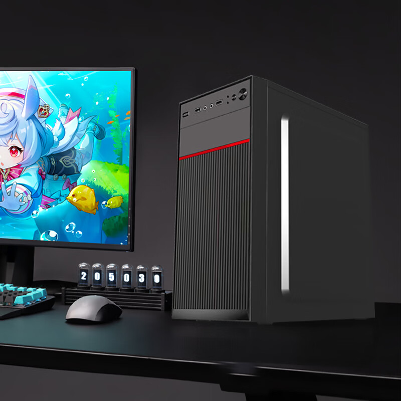 Bangsuo 32G Core i5i7 level 18-core Xeon E5 desktop computer host independent display RTX3060 e-sports game office home second-hand assembly machine opportunity single host D12 18-core Xeon E5丨32G+1TB丨Light Chase 12G