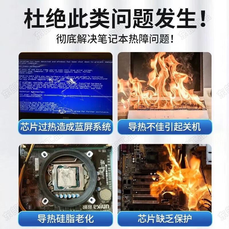 Eastern Works Savior Laptop Dust Cleaning Set for Shin-Etsu 7921 Silicone Grease CPU Computer Dust Cleaning and Disassembly Tool (2g)