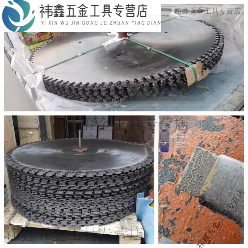 Yangyou granite saw blade 800-3600mm diamond cutting blade concrete road rock pipe pile cutting wall 1 meter diamond saw blade