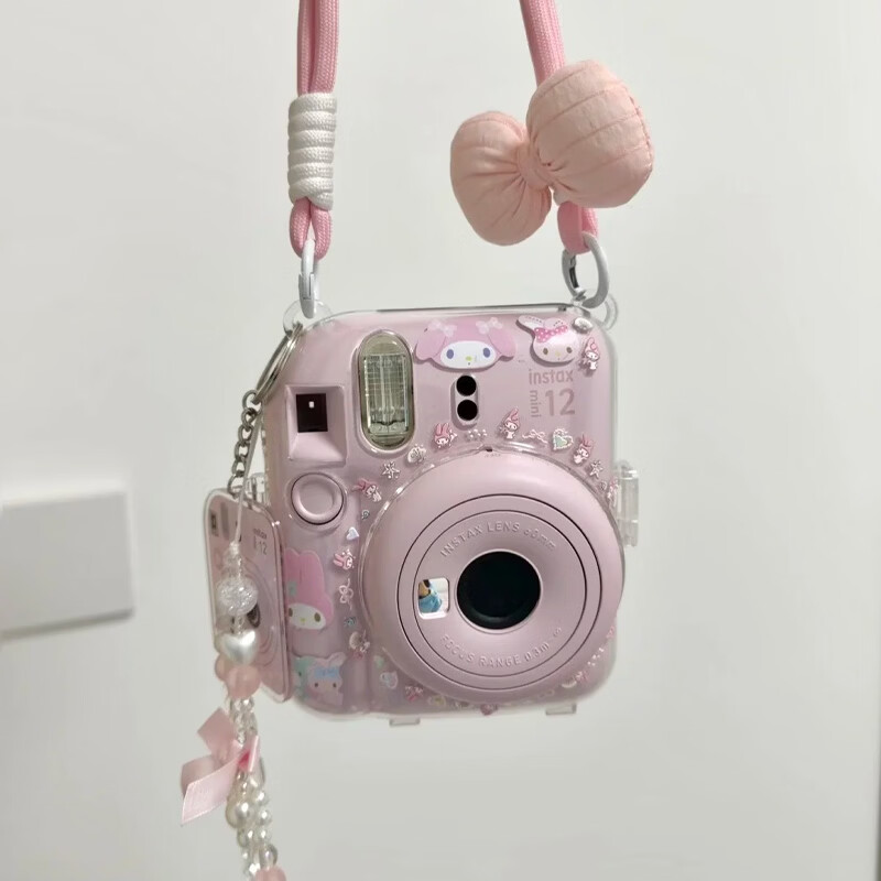 Fujifilm (FUJIFILM) instax instant mini12 instant imaging camera mini11 upgraded version minise/41 three-inch photo paper New Year's gift Annual party prize Valentine's Day gift box Mini12 light cherry pink girls' gift TOP Ins style Polaroid exclusive package