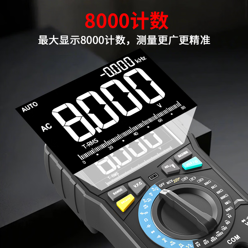 Zhongyi Electrical Testing (ZOYI) Zhongyi ZTM1 dual-mode manual multimeter digital high-precision intelligent anti-burn multimeter electrician car maintenance