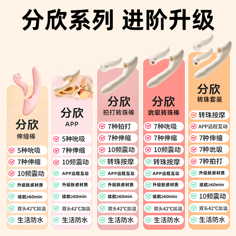 Siwokan vibrator female physiological decompression artifact vibrating egg erotic masturbation device adult supplies telescopic heating self-defense Fenxin