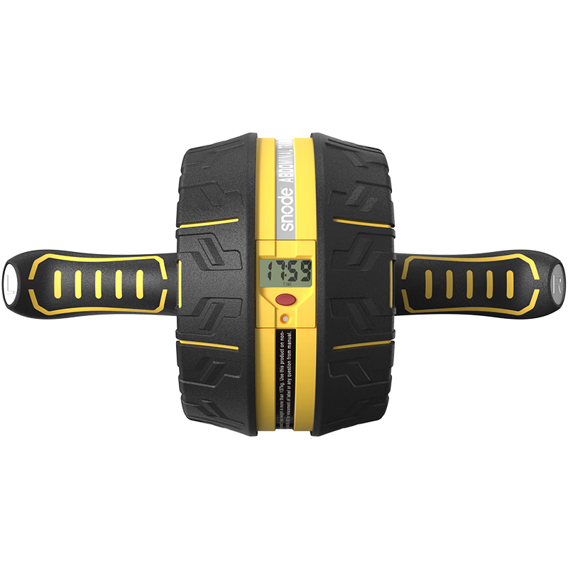 SiNuoDe Abdominal Wheel Automatic Rebound Silent Giant Wheel Abdominal Wheel Fitness Equipment S520 Smart Wasp