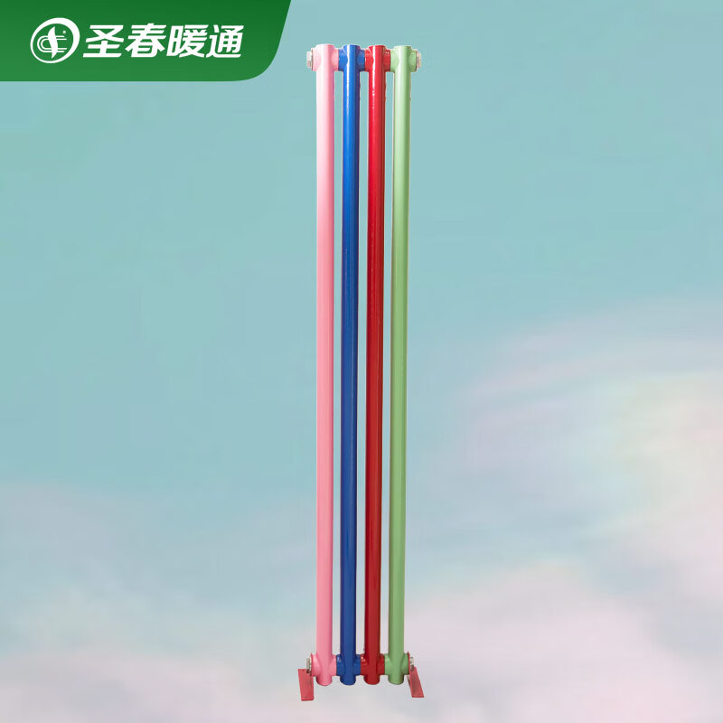 Shengchun boutique home decoration cast iron radiator radiator, new inner cavity sand-free technology, Gaodi 1600, 40-year warranty, milky white, 1600mm center distance